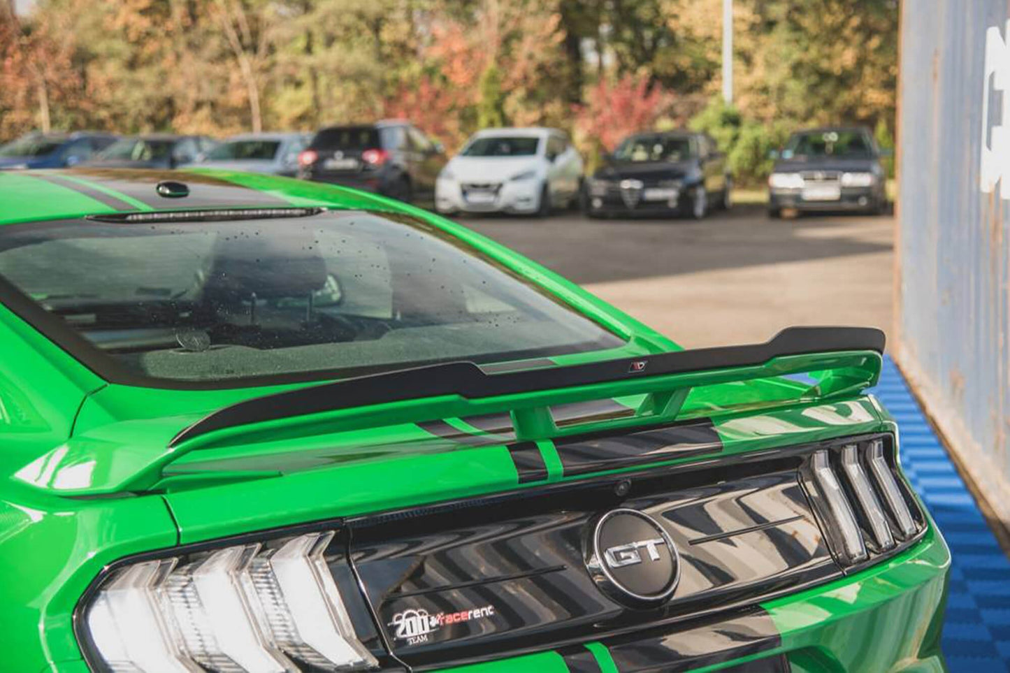 Maxton Design spoiler tip GT pentru portbagaj Ford Mustang (2017-), negru lucios