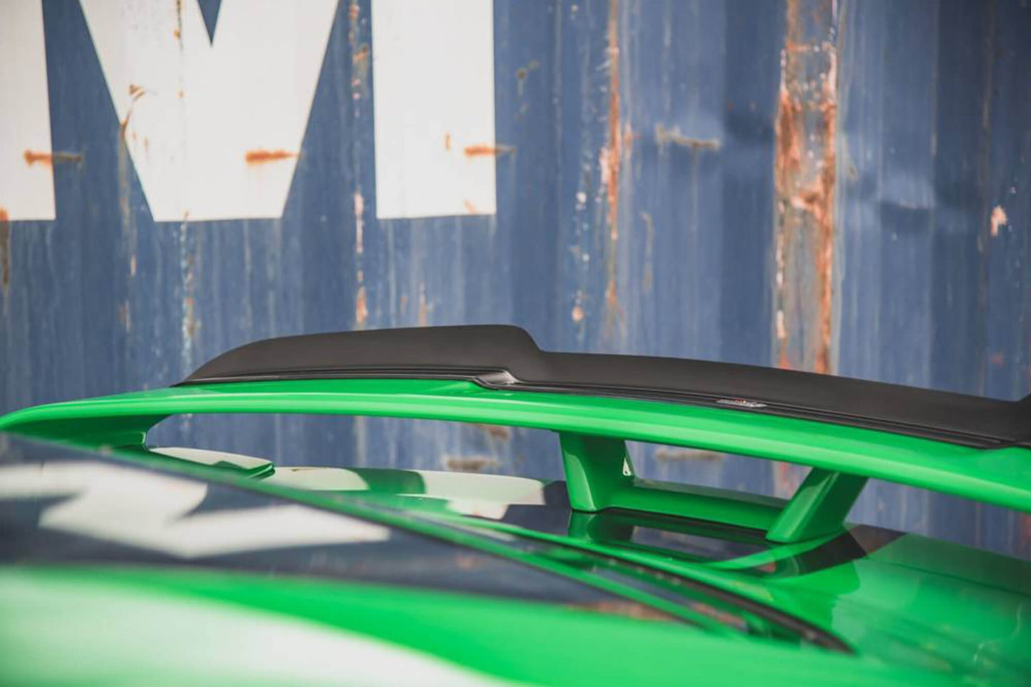 Maxton Design spoiler tip GT pentru portbagaj Ford Mustang dupa 2017, negru mat