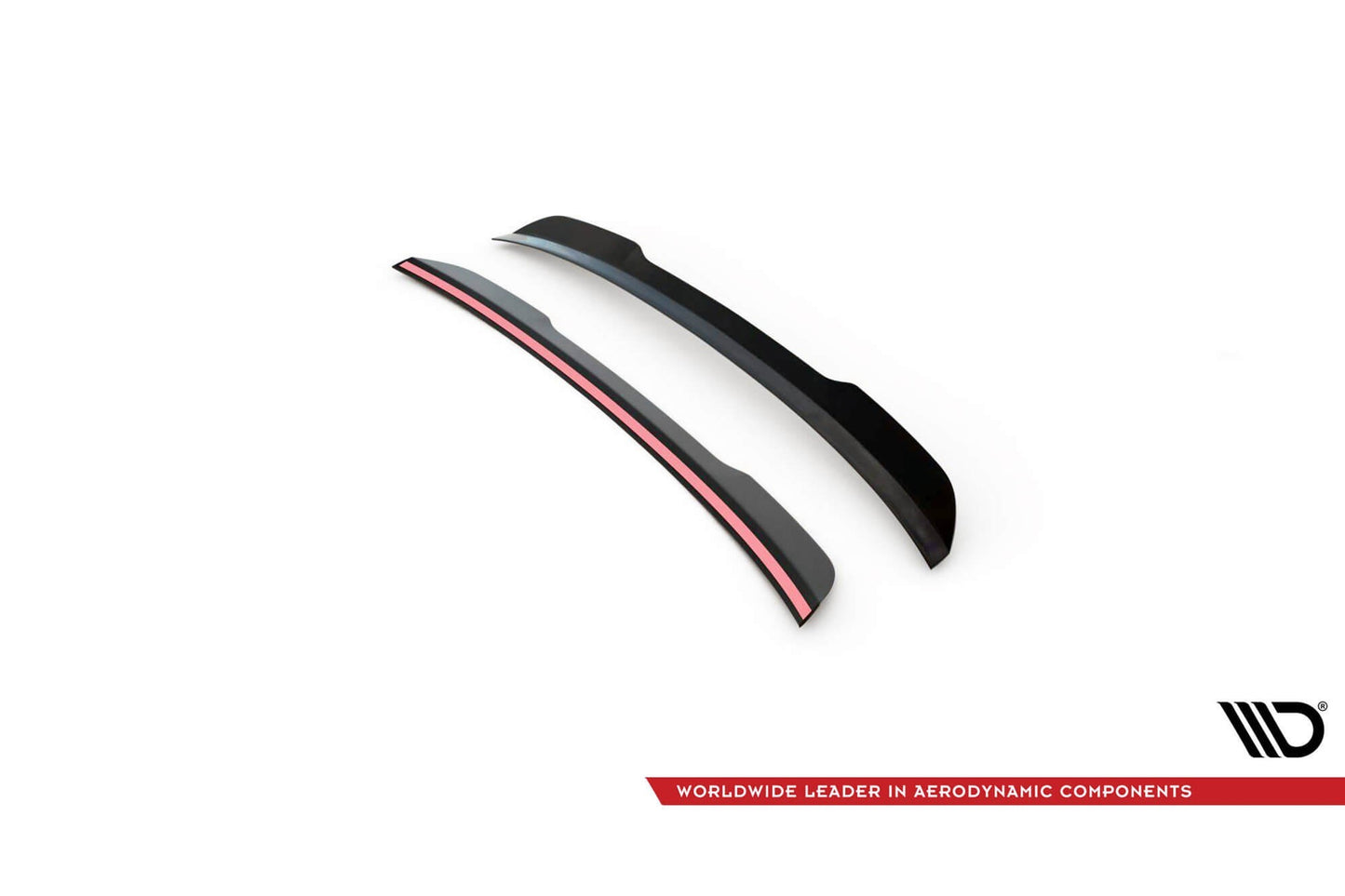 Spoiler Maxton Design tip R-Line pentru portbagajul VW Passat B8 station wagon (dupa 2015), lac negru