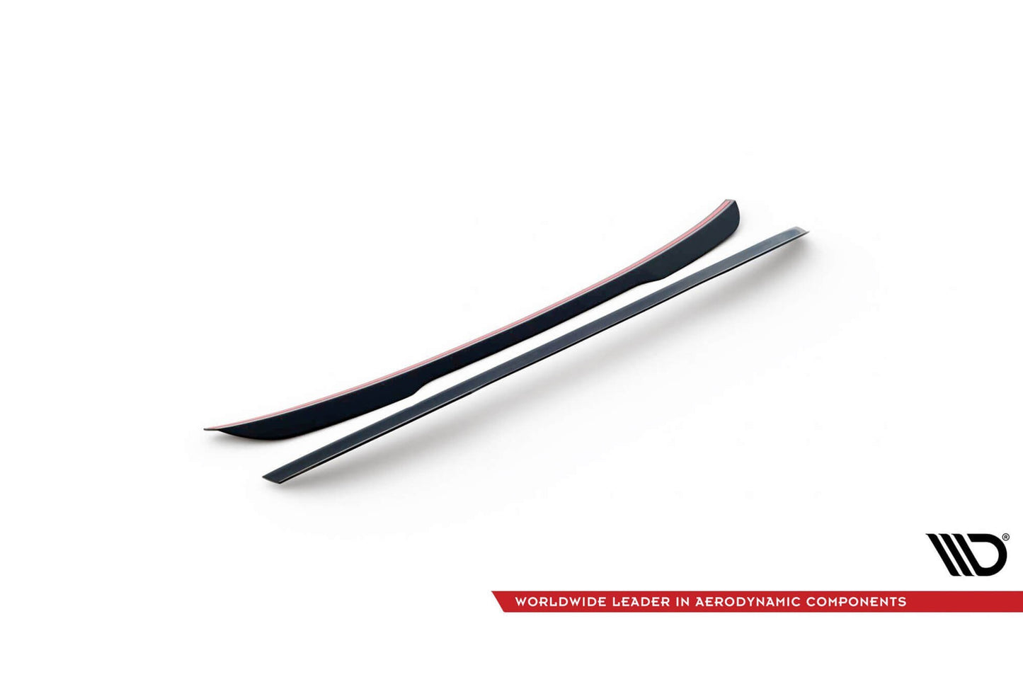 Spoiler Maxton Design tip R-Line pentru portbagajul VW Passat B8 station wagon (dupa 2015), lac negru
