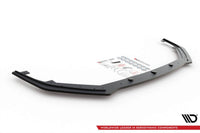 Spoiler tip Racing Maxton Design pentru bara față GR a Toyota Yaris (2020+), negru mat