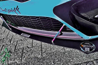 Spoiler Maxton Design tip Racing pentru bara fata GT a Kia Ceed, Pro Ceed (2013-2018), negru mat