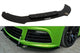 Spoiler Maxton Design Racing pentru bara fata R a VW Scirocco (2009-2013), negru mat