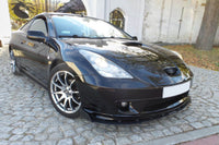 Spoiler Maxton Design tip Racing pentru bara față standard Toyota Celica T23 (1999-2002), negru mat