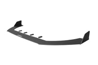 Spoiler Maxton Design tip Racing versiunea 1 pentru bara fata ST a Ford Fiesta (dupa 2017), mat negru