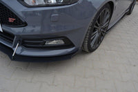 Spoiler Maxton Design tip Racing versiune 2 pentru bara fata ST Ford Focus (2015-2018), negru mat