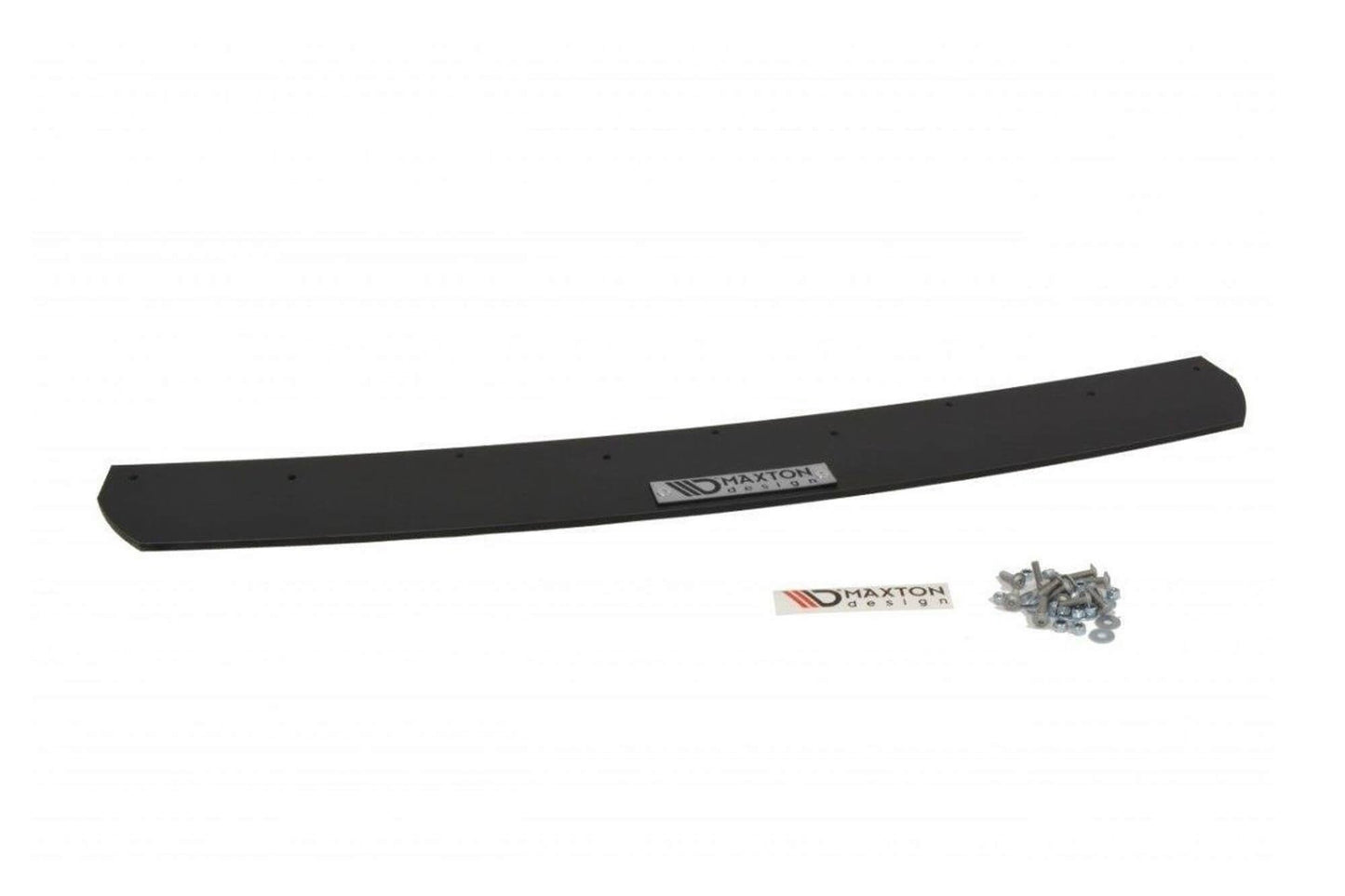 Splitter Maxton Design tip Racing, versiunea 3, pentru bara fata ST a Ford Focus (2015-2018), negru mat