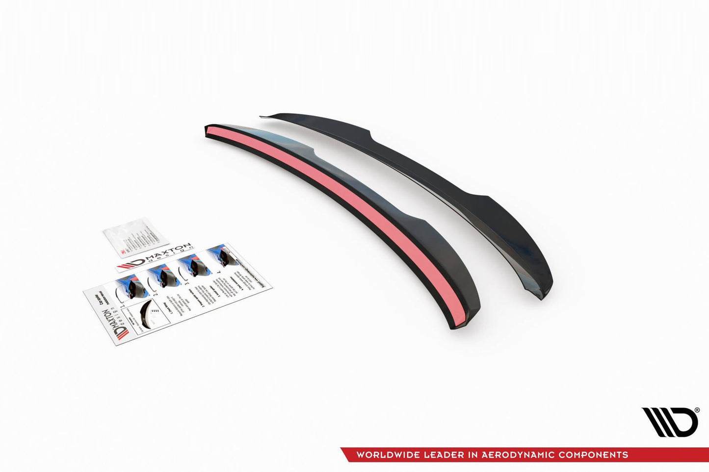 Maxton Design Sportline boot spoiler for Skoda Karoq (2017-), gloss black