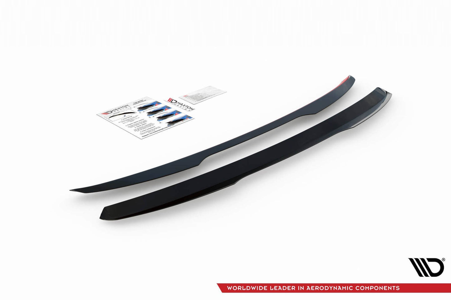Maxton Design Sportline boot spoiler for Skoda Karoq (2017-), gloss black