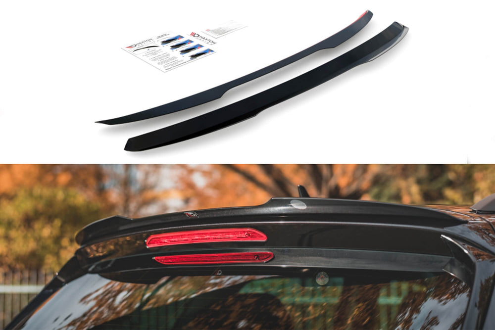 Maxton Design Sportline boot spoiler for Skoda Karoq (2017-), gloss black