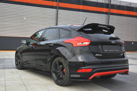 Spoiler Maxton Design ST-Line pentru portbagajul Ford Focus (2015-2018), negru mat