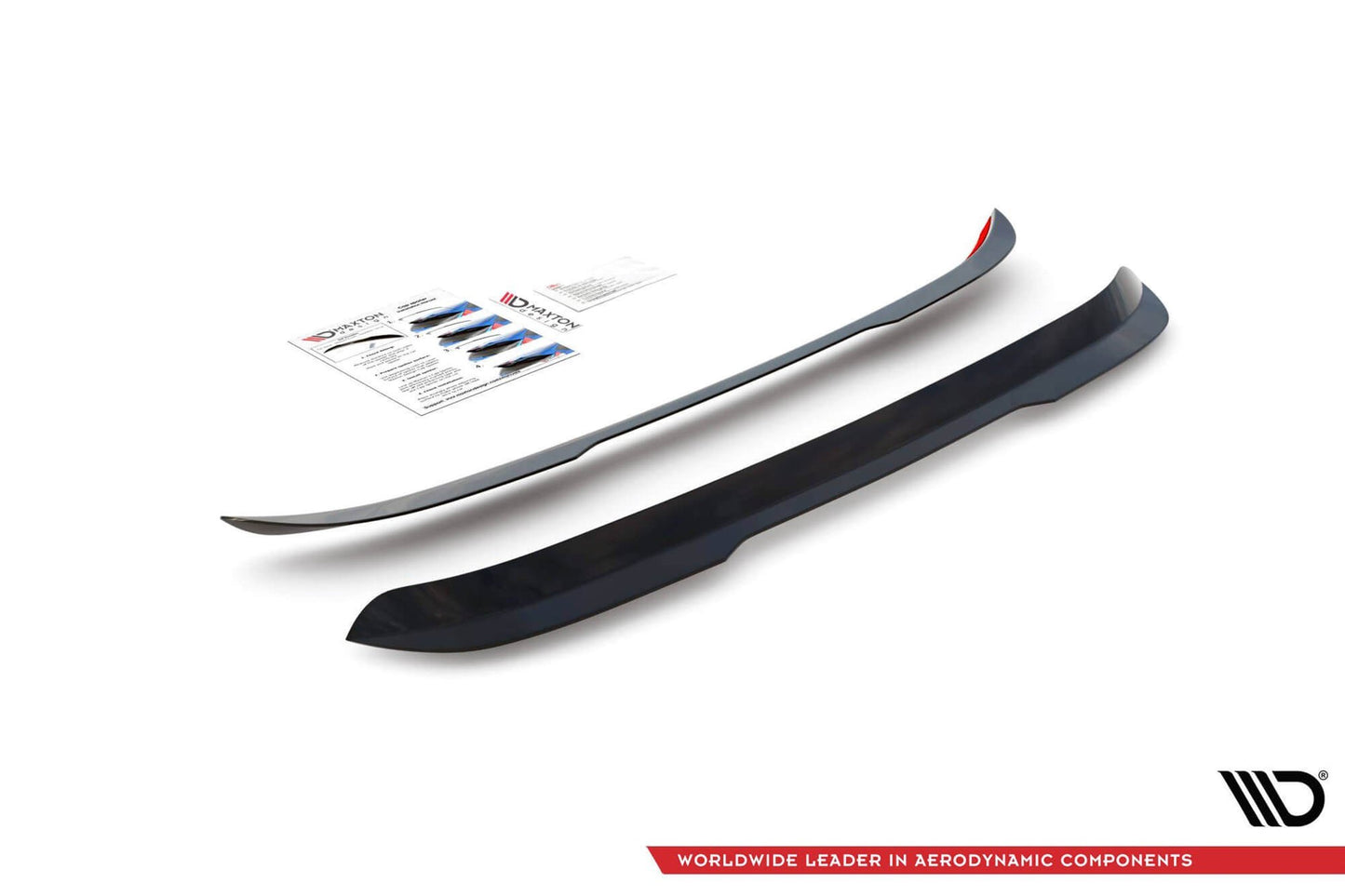 Spoiler Maxton Design tip ST-Line pentru portbagajul Ford Focus (2015-2018), culoare carbon