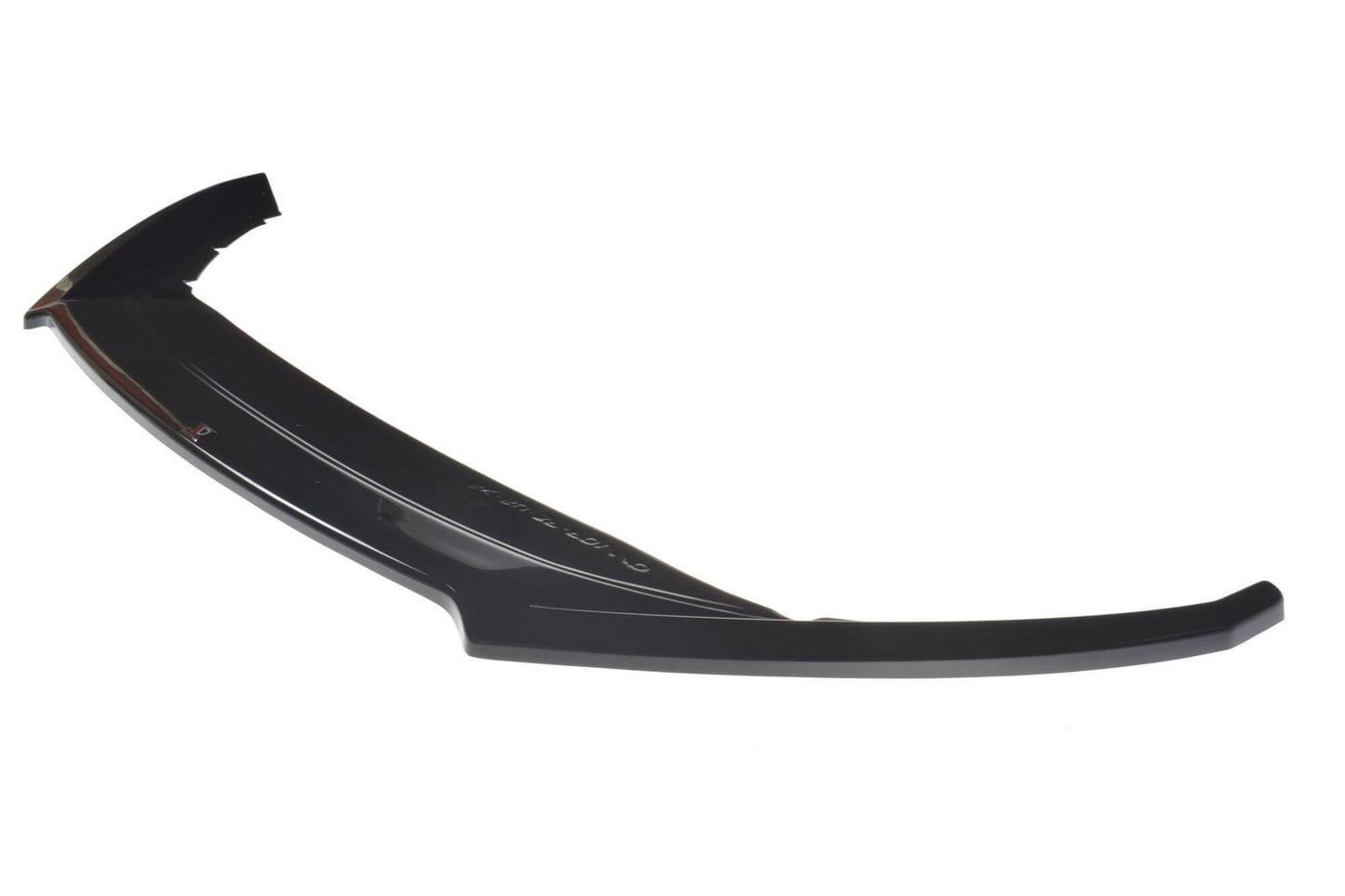 Spoiler Maxton Design version 1 for Skoda Superb front bumper from 2019, glossy black