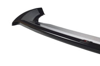 Spoiler Maxton Design version 1 for Skoda Superb front bumper from 2019, glossy black
