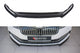 Spoiler Maxton Design version 1 for Skoda Superb front bumper from 2019, glossy black