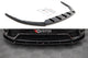 Spoiler Maxton Design front bumper lip for Toyota Avensis (2015-2018), gloss black