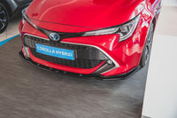Spoiler bara fata Maxton Design V1 pentru Toyota Corolla hatchback, Touring Sports (din 2019+), negru lucios