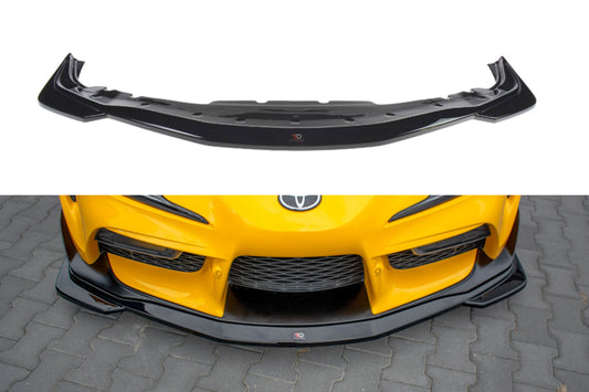 Maxton Design spoiler bara fata versiunea 1 pentru Toyota Supra (2019-), culoare carbon
