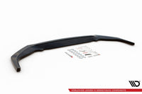 Spoiler Maxton Design versiunea 1 pentru bara față GR a Toyota Yaris (după 2020), negru lucios