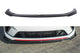 Spoiler Maxton Design versiunea 1 pentru bara fata GT a Kia Pro Ceed (2018-), lac negru