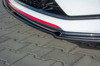 Spoiler Maxton Design versiunea 1 pentru bara fata GT a Kia Pro Ceed (2018+), culoare carbon