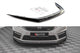 Maxton Design Front Splitter, Version 1, for Skoda Octavia RS Front Bumper (2016-2019), Matte Black