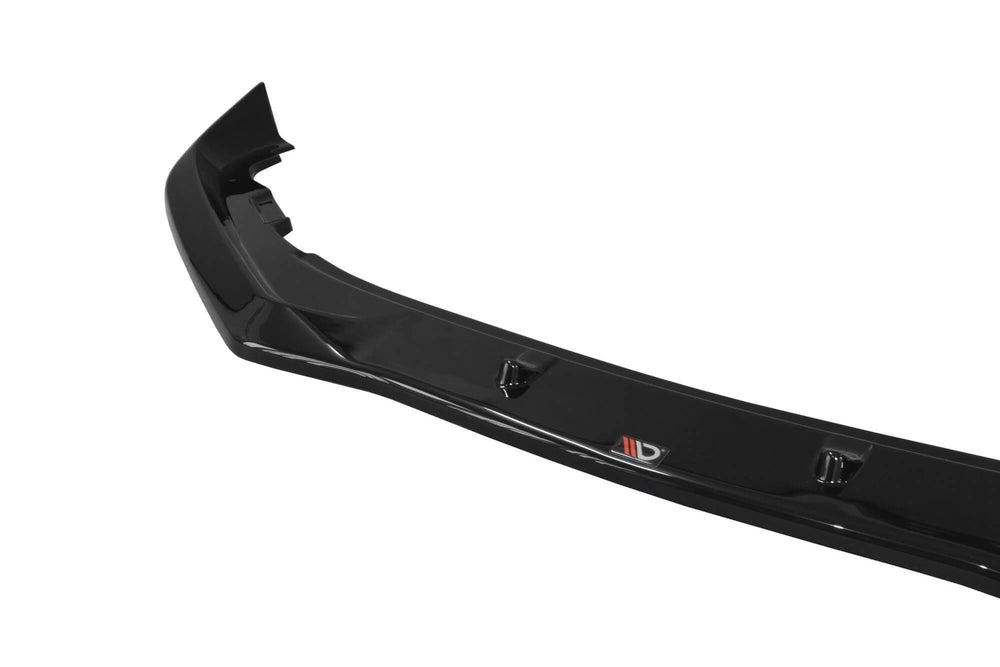 Spoiler Maxton Design V1 pentru bara faţă standard Toyota GT86 (2017+), negru lucios