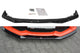 Spoiler Maxton Design versiunea 1 pentru bara față standard Toyota GT86 (2017+), negru mat