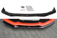 Spoiler Maxton Design versiunea 1 pentru bara față standard Toyota GT86 (2017+), culoare carbon