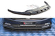Spoiler Maxton Design versiunea 1 pentru bara fata standard a VW Passat B8 (dupa 2014), lac negru