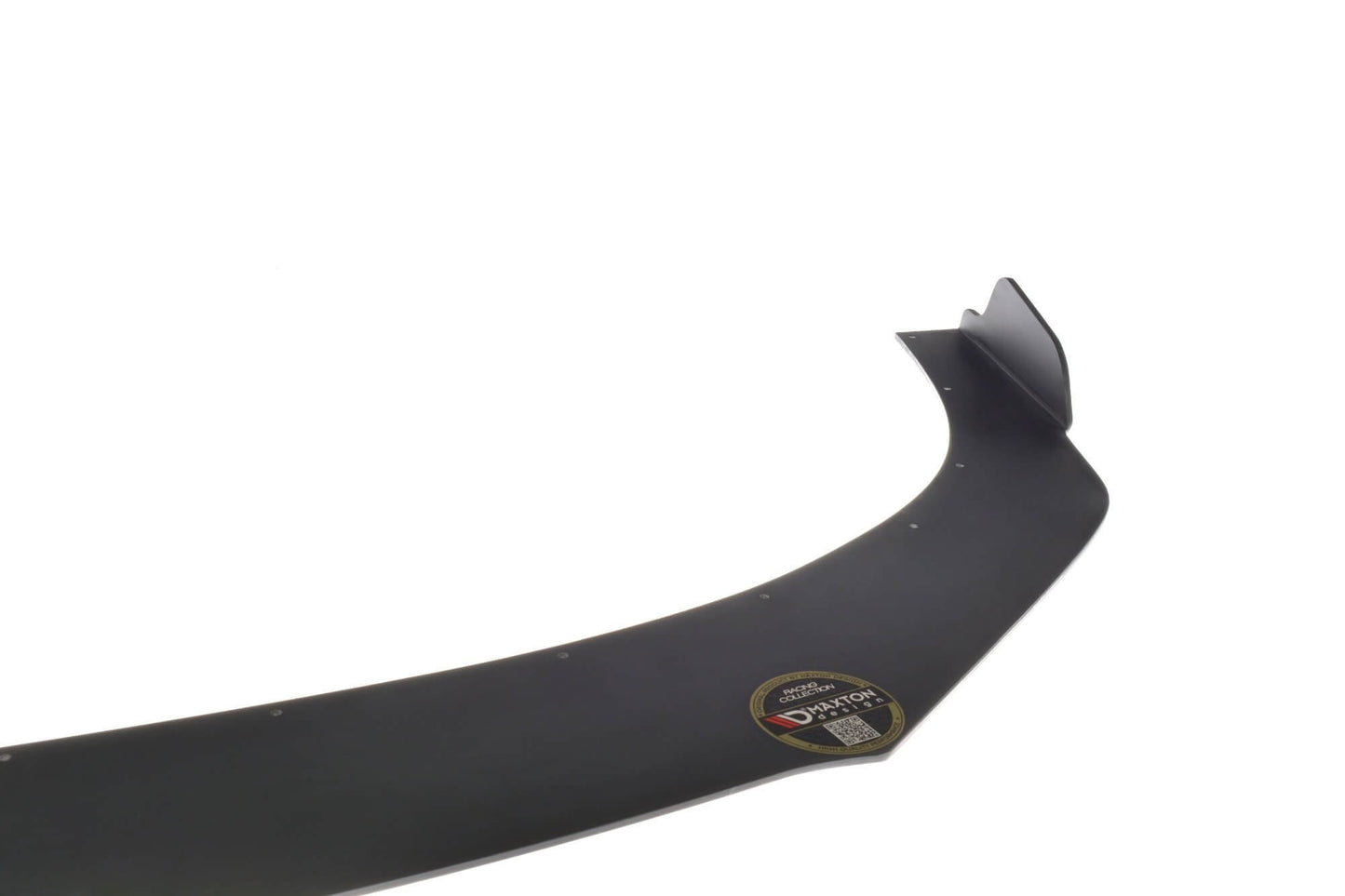 Splitter Maxton Design versiunea 1 tip Racing pentru bara fata N a Hyundai i30 hatchback (2017-), negru mat