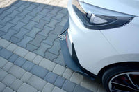 Splitter Maxton Design versiunea 1 tip Racing pentru bara fata N a Hyundai i30 hatchback (2017-), negru mat
