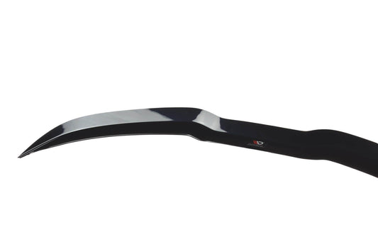 Spoiler Maxton Design versiunea 1 tip ST-Line pentru portbagajul Ford Focus hatchback (2018-), negru mat