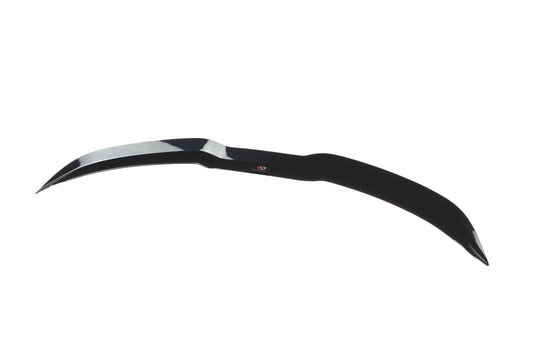 Spoiler Maxton Design versiunea 1 tip ST-Line pentru portbagajul Ford Focus hatchback (2018-), negru mat