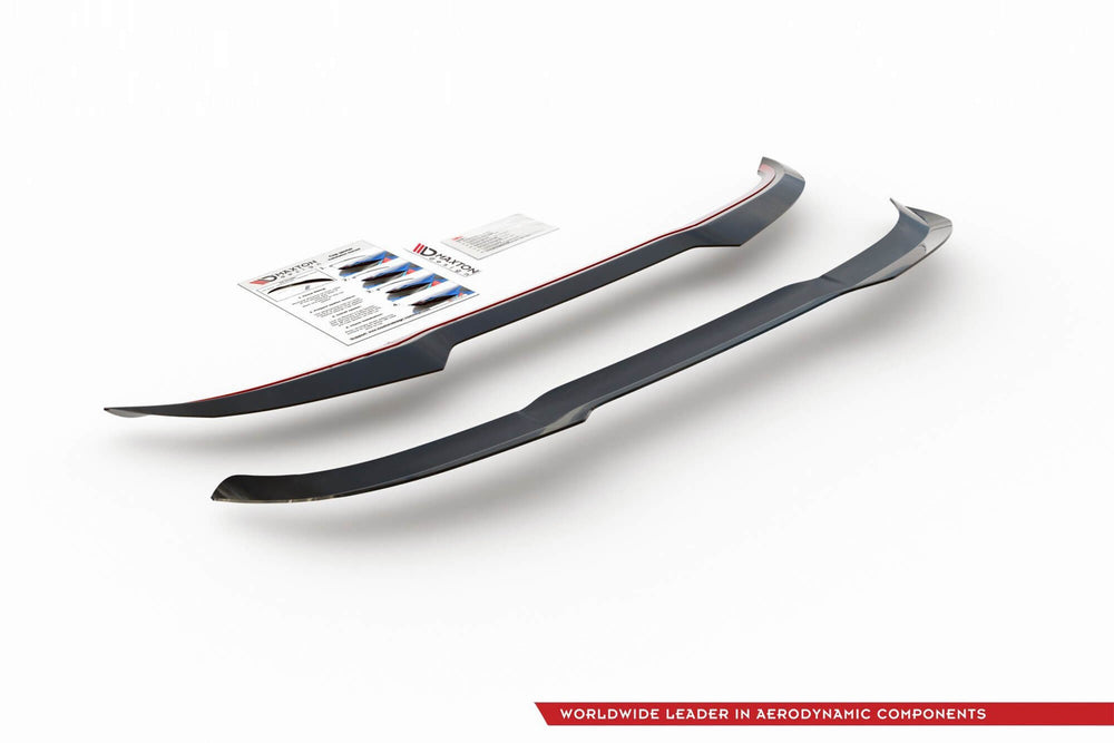 Maxton Design spoiler portbagaj versiunea 2 pentru Ford Fiesta ST / ST‑Line (dupa 2017), mat negru