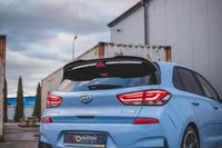 Spoiler portbagaj Maxton Design versiunea 2 pentru Hyundai i30 N hatchback (2017-), lac negru