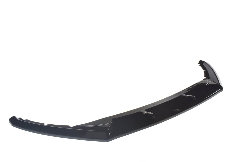 Spoiler Maxton Design versiunea 2 pentru bara față Skoda Superb după 2019, negru lucios
