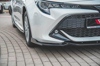 Spoiler bara fata Maxton Design V2 pentru Toyota Corolla hatchback, touring (din 2019), negru lucios