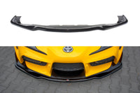 Maxton Design spoiler bară față versiunea 2 pentru Toyota Supra (2019-), negru mat