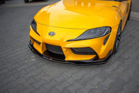 Maxton Design eleron bară față versiunea 2 pentru Toyota Supra (2019-), culoare carbon