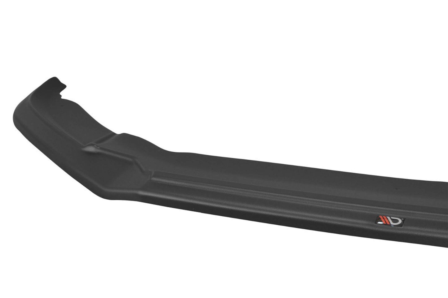 Spoiler Maxton Design versiunea 2 pentru bara fata R a VW Scirocco (2014-2017), lac negru