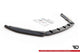 Front Splitter Maxton Design v.2 for Skoda Octavia RS front bumper (2016-2019), matte black