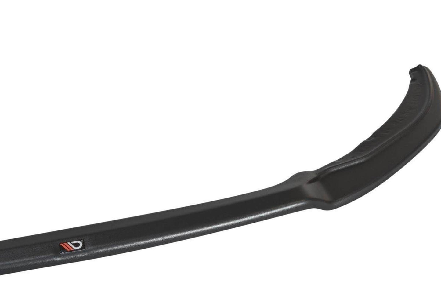 Spoiler Maxton Design versiunea 2 pentru bara fata ST-Line a Ford Focus (2015-2018), negru mat