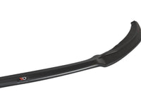 Spoiler Maxton Design versiunea 2 pentru bara fata ST-Line a Ford Focus (2015-2018), negru mat