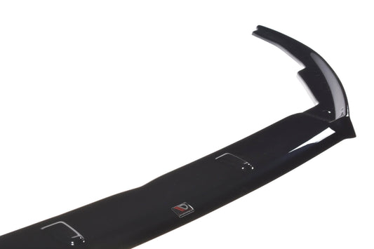 Splitter Maxton Design versiunea 2 pentru bara față ST/ST-Line a Ford Focus (2018-), negru mat
