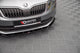 Maxton Design Front Splitter v.2 for Skoda Octavia (2016-2020) Standard Front Bumper, Gloss Black