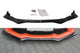 Spoiler Maxton Design versiunea 2 pentru bara față standard Toyota GT86 (2017+), negru lucios