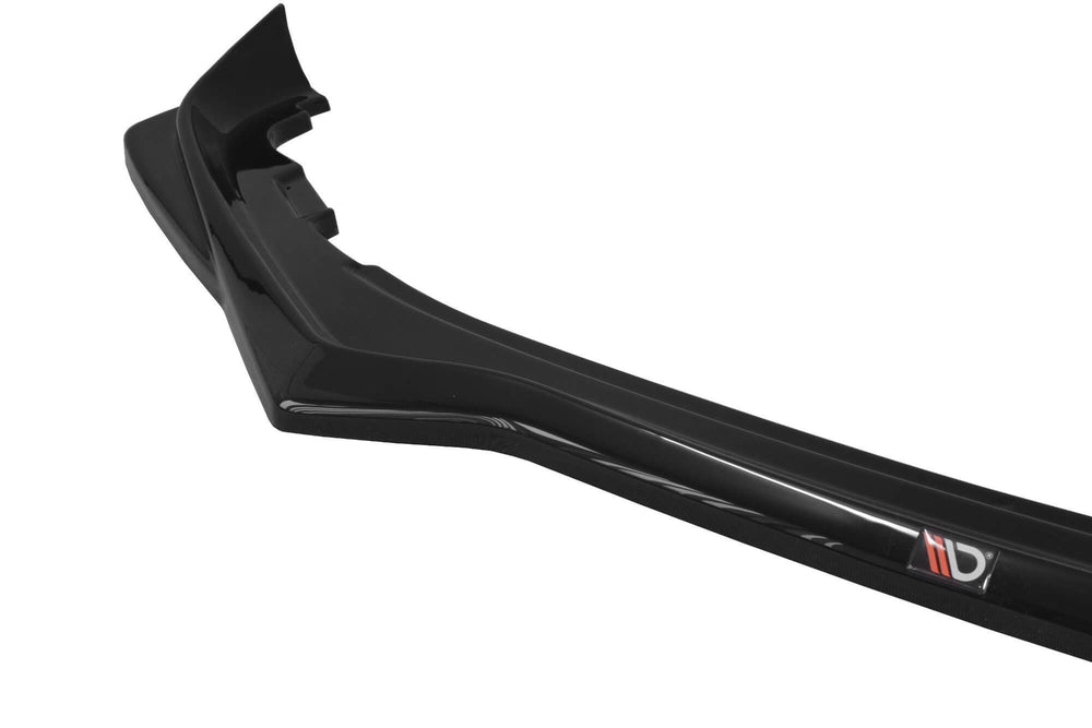 Spoiler Maxton Design versiunea 2 pentru bara față standard Toyota GT86 (2017+), negru mat