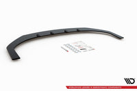 Splitter Maxton Design versiunea 2 tip Racing pentru bara fata N a Hyundai i30 hatchback, fastback (2017-), negru mat