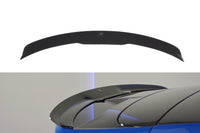 Spoiler Maxton Design versiunea 2 tip ST-Line pentru portbagajul Ford Focus hatchback (2018-), negru lucios